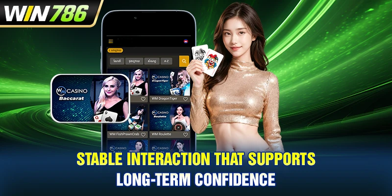 Stable interaction that supports long-term confidence