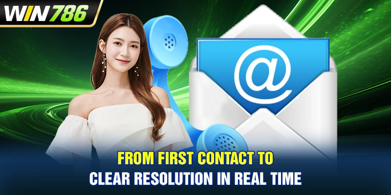 From first contact to clear resolution in real time